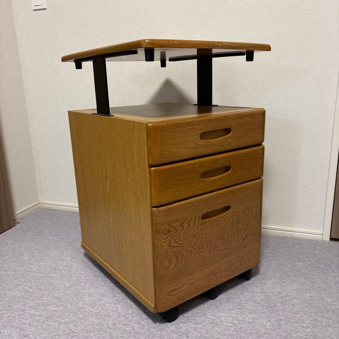 送料込③学習机用ワゴン　光製作所