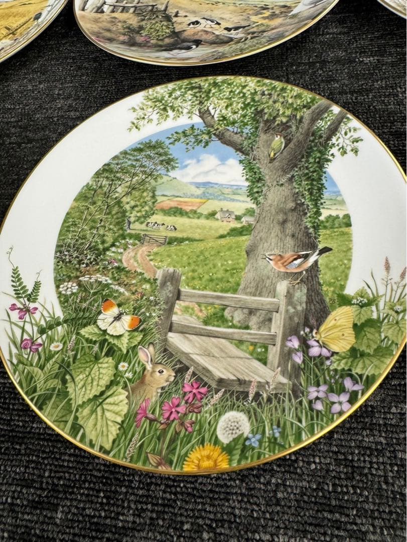 ロイヤルウースター  WORCESTER 12枚セット　飾り皿