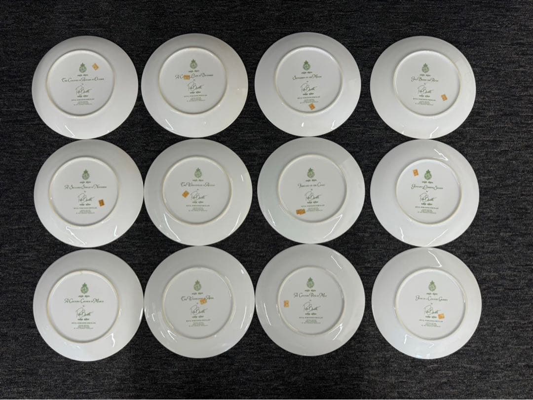 ロイヤルウースター  WORCESTER 12枚セット　飾り皿