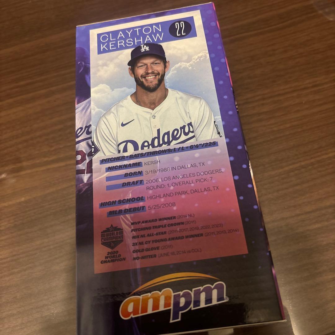 Clayton Kershaw ボブルヘッドフィギュア 22