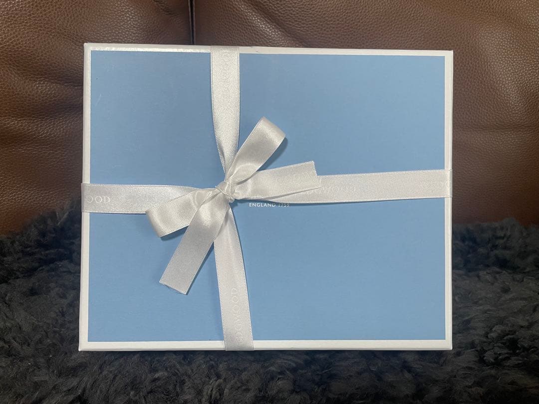 ウェッジウッド フロレンティン ターコイズ ミニチュアセット 箱付き