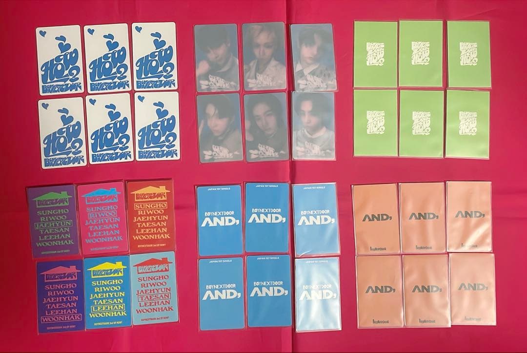 BOYNEXTDOOR ボイネク　ボネクド トレカセット japan限定