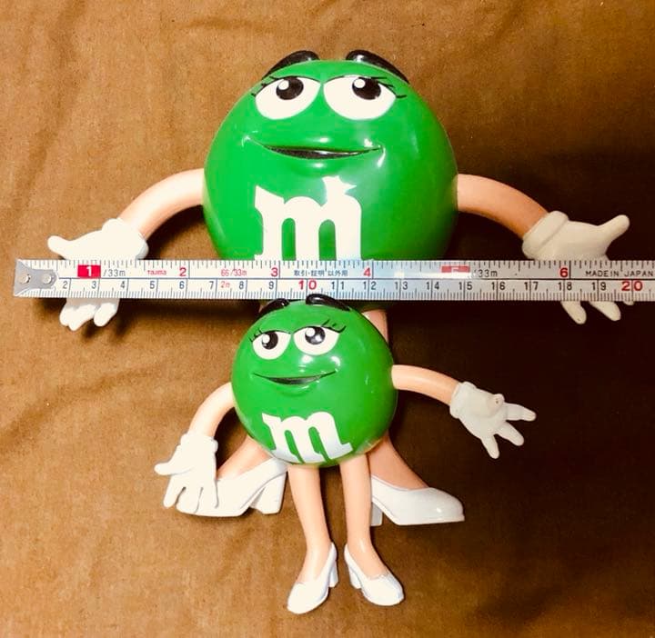 新年30%SALE❣️希少ヴィンテージm&m´s グリーンちゃん2点 フィギュア