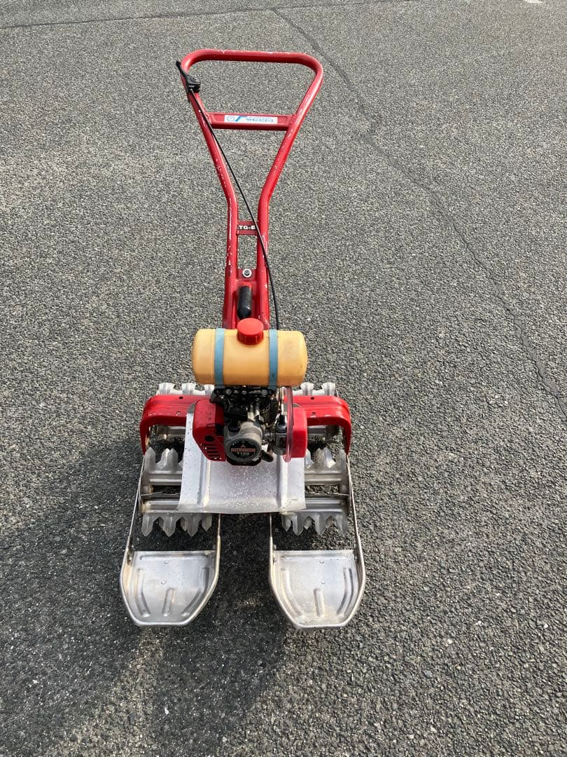 水田エンジン除草機