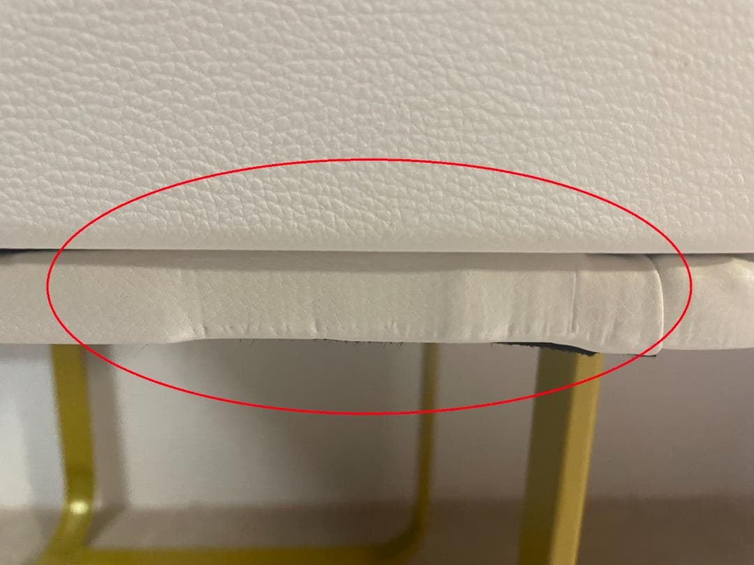 ホワイト ドレッサー デスクのみ 訳あり品　写真をご確認202-60-①