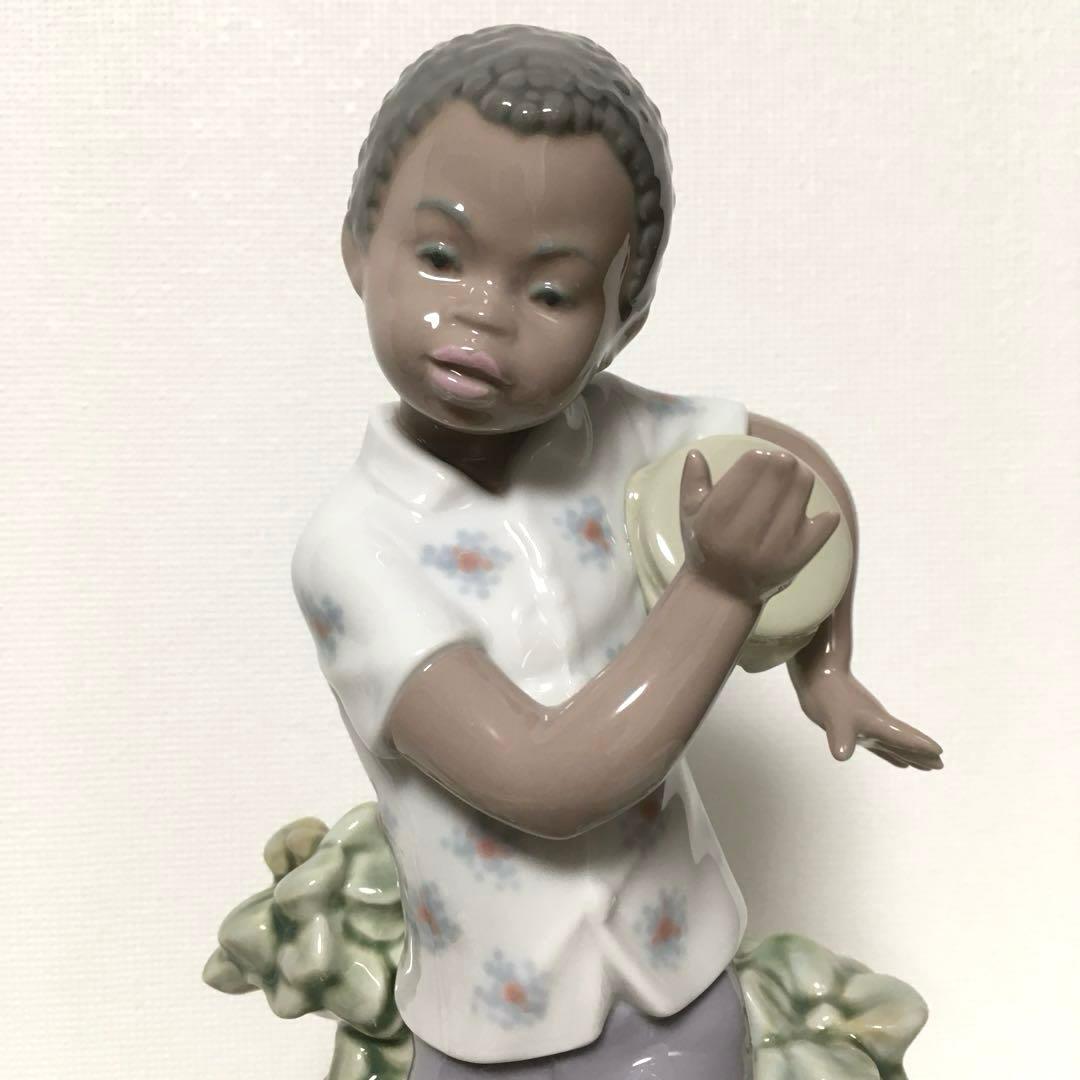 リヤドロ #5157 少年　太鼓　美品