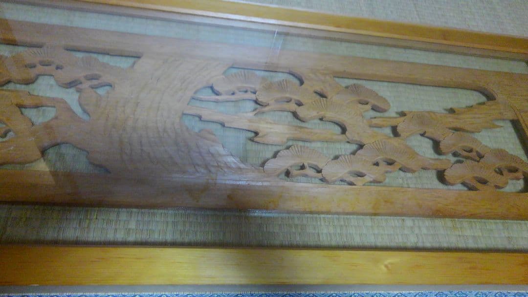 壁埋め込み式和飾り（年代物）