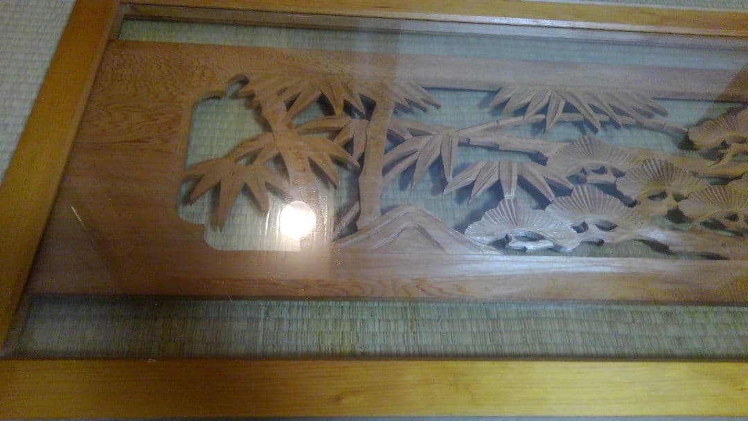 壁埋め込み式和飾り（年代物）