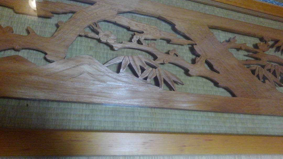 壁埋め込み式和飾り（年代物）