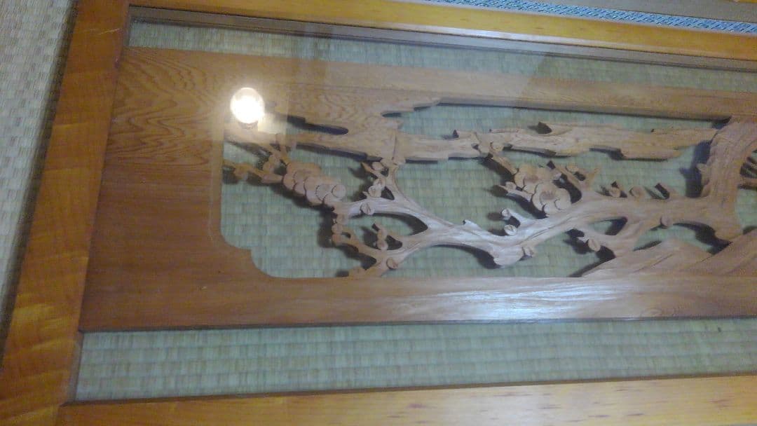 壁埋め込み式和飾り（年代物）