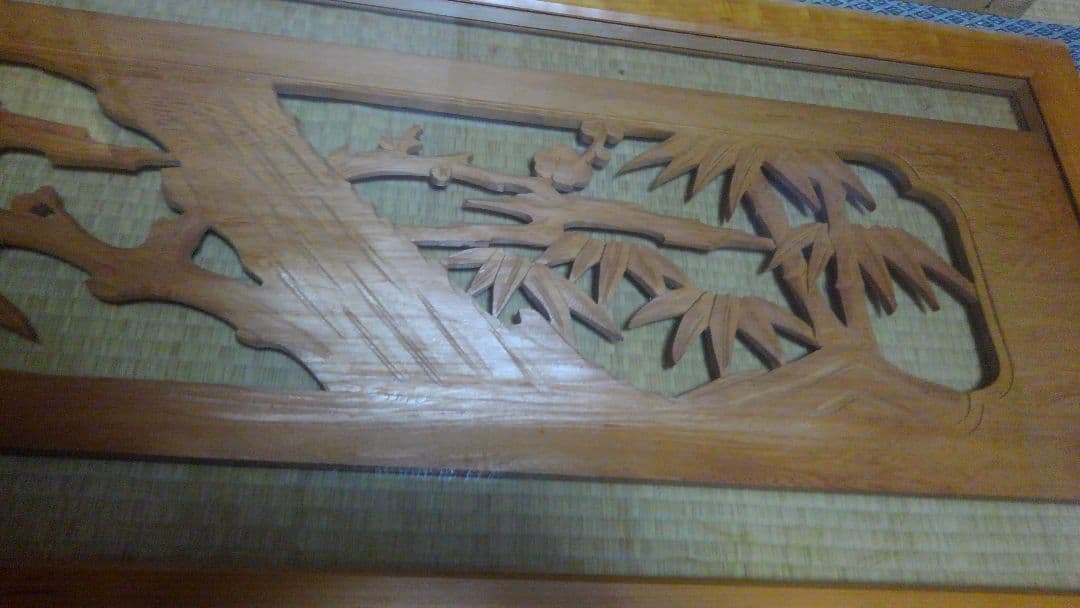 壁埋め込み式和飾り（年代物）