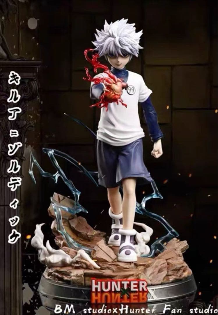 hunter×hunter キルア＝ゾルディック ガレージキット ガレキ ①⑧