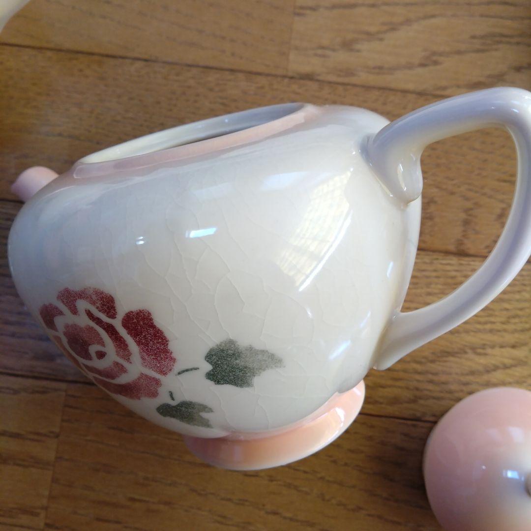 マニー ピンクローズシリーズ バラの花柄陶器食器セット