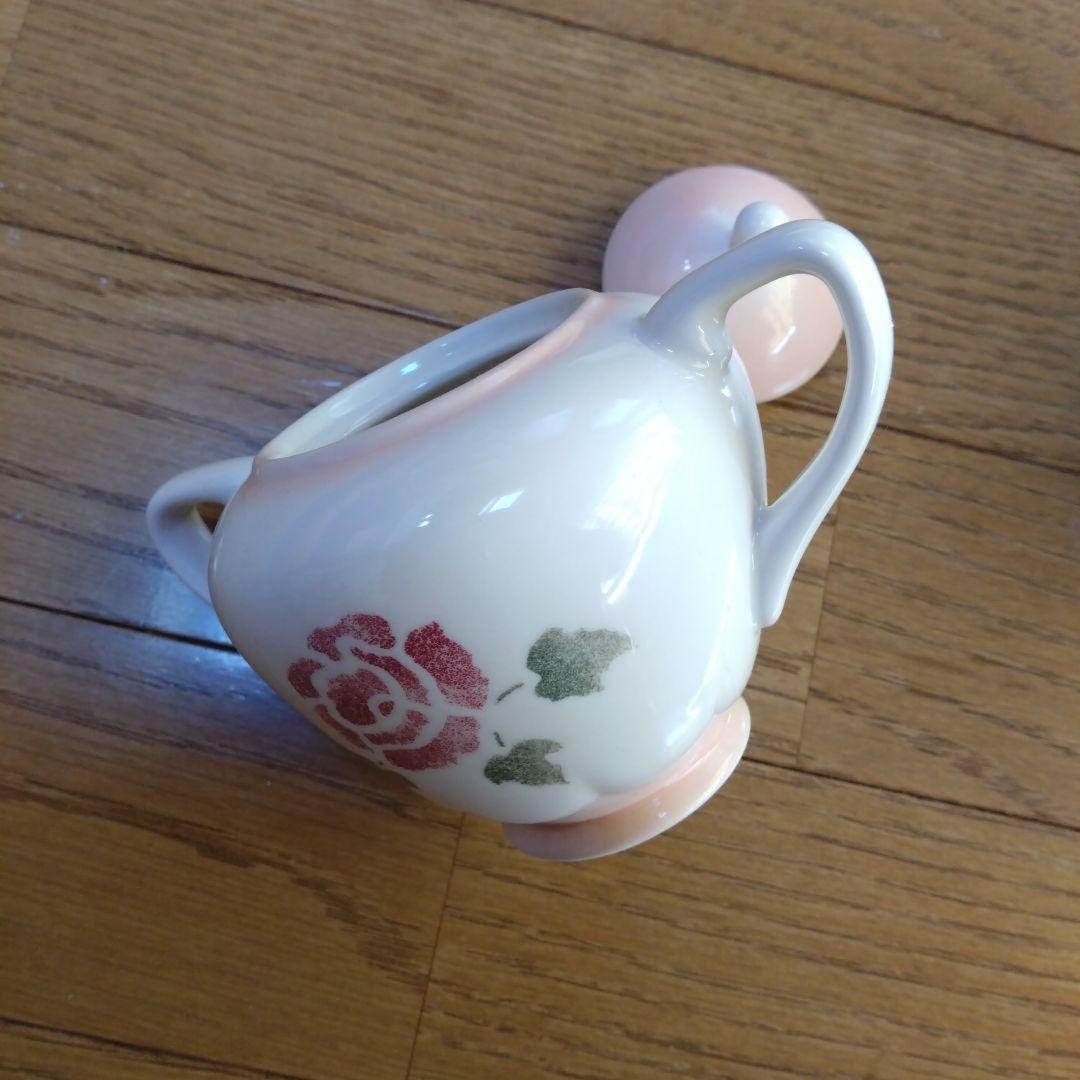 マニー ピンクローズシリーズ バラの花柄陶器食器セット