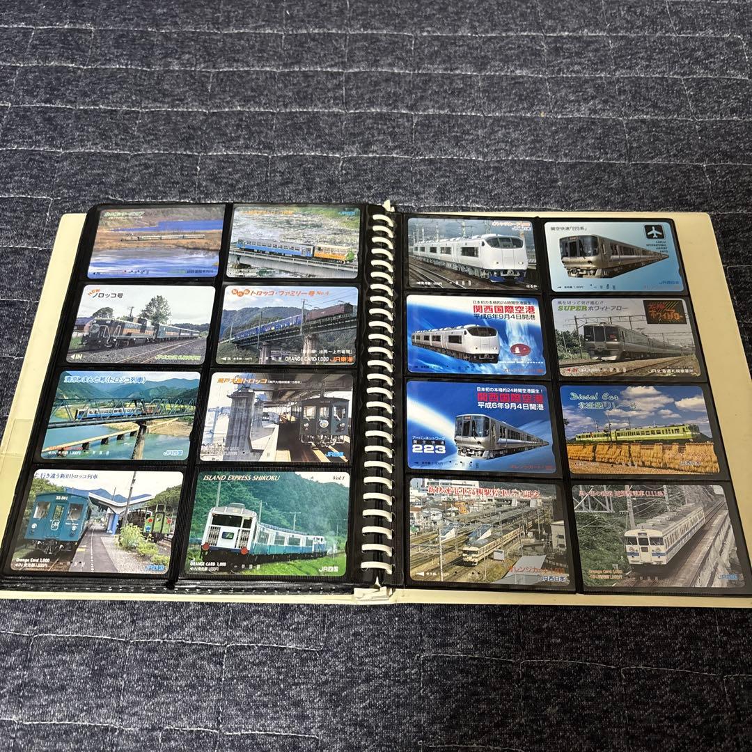 使用済　鉄道、電車、蒸気機関車、汽車、オレンジカード等302枚