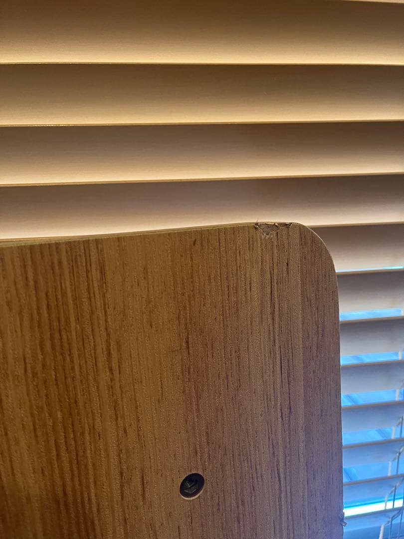 ¥16290→¥10000未使用傷あり格安★L字型デスク オーク130cm