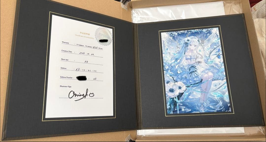 おにねこ X-ART 直筆サイン入りA5ジークレー まとめ売り - メルカリ