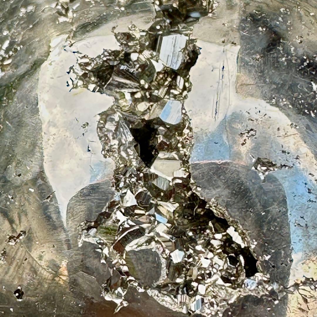 パイライト 黄鉄鉱 邪気祓い 丸玉 スフィア MY485