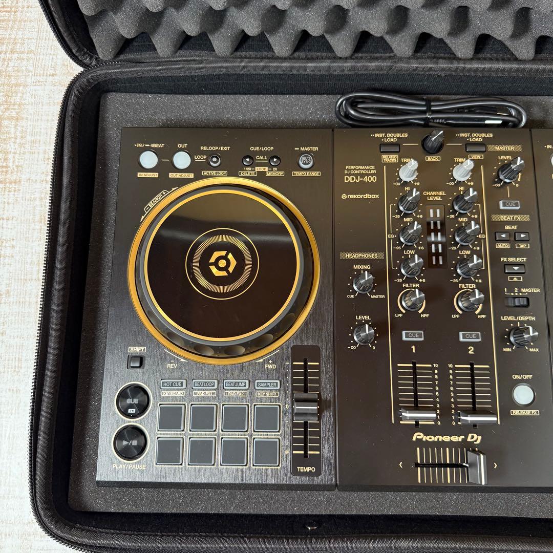 Pioneer DDJ-400-N DJコントローラー　限定　ゴールド DJ機器