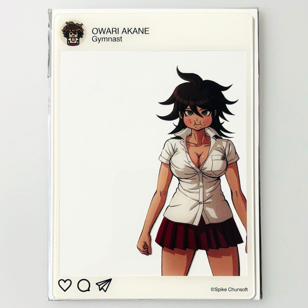 スーパーダンガンロンパ2 アクリルフォトカード SNS風 クリアカード 終