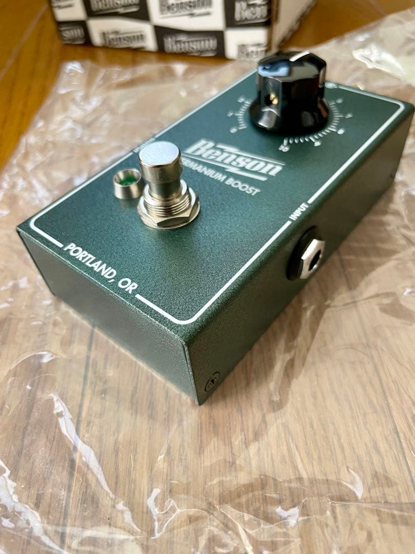 値下未使用品BENSON GERMANIUM BOOST ゲルマニウムブースター