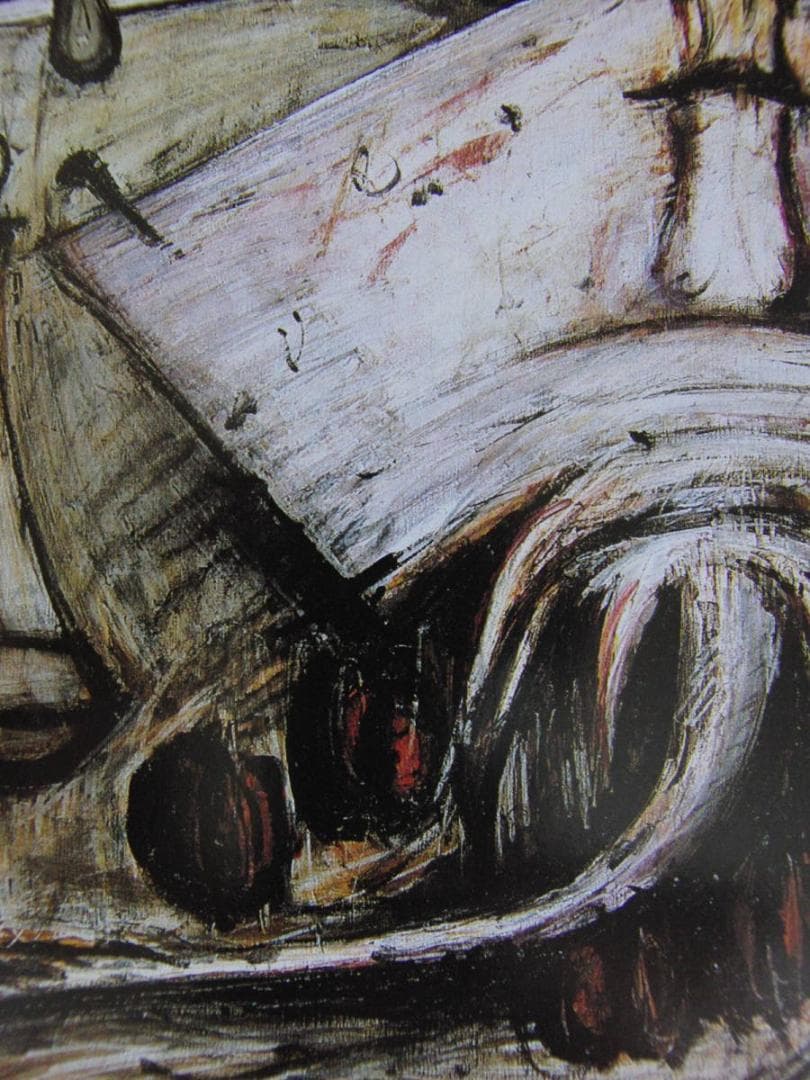 ベルナール・ビュッフェ「La raie」希少画集の額装画、人気作品 - メルカリ