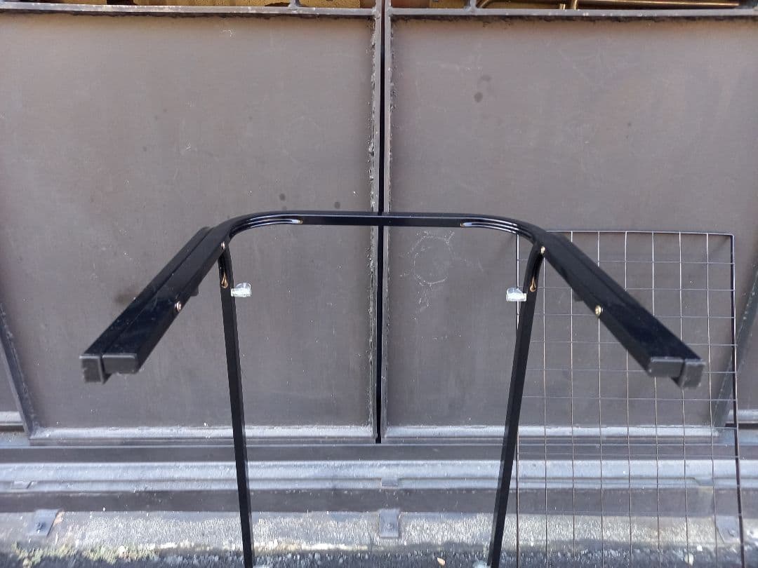 レア　1980's　ポストモダン　スペースエイジ　ワイヤーラック　ガラステーブル