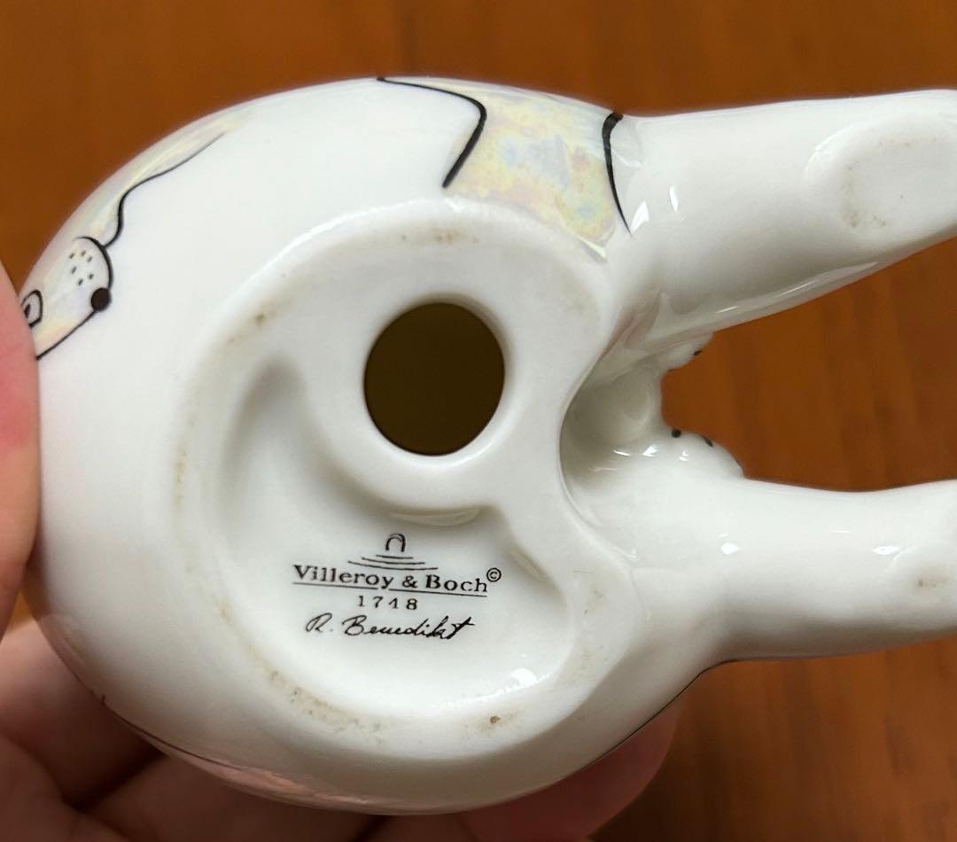 Villeroy & Boch ビレロイ&ボッホ 置物　陶器　フィギュリン猫