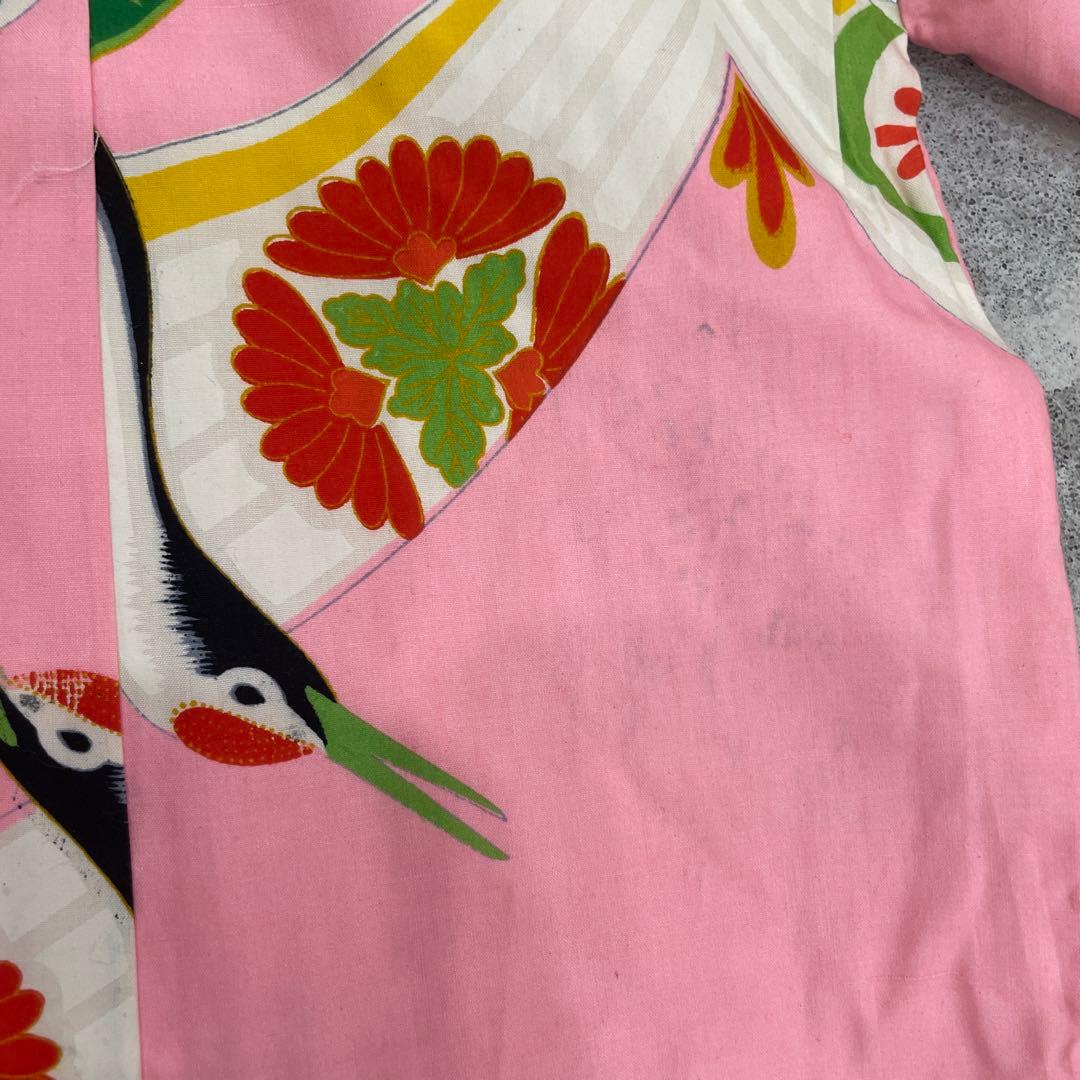 七五三　3歳着物 アンティーク着物【K3-20】