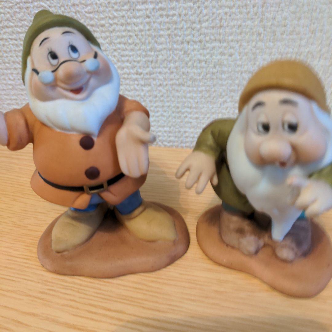 ディズニー　白雪姫と7人の小人　 Sankyo Shoji 置物