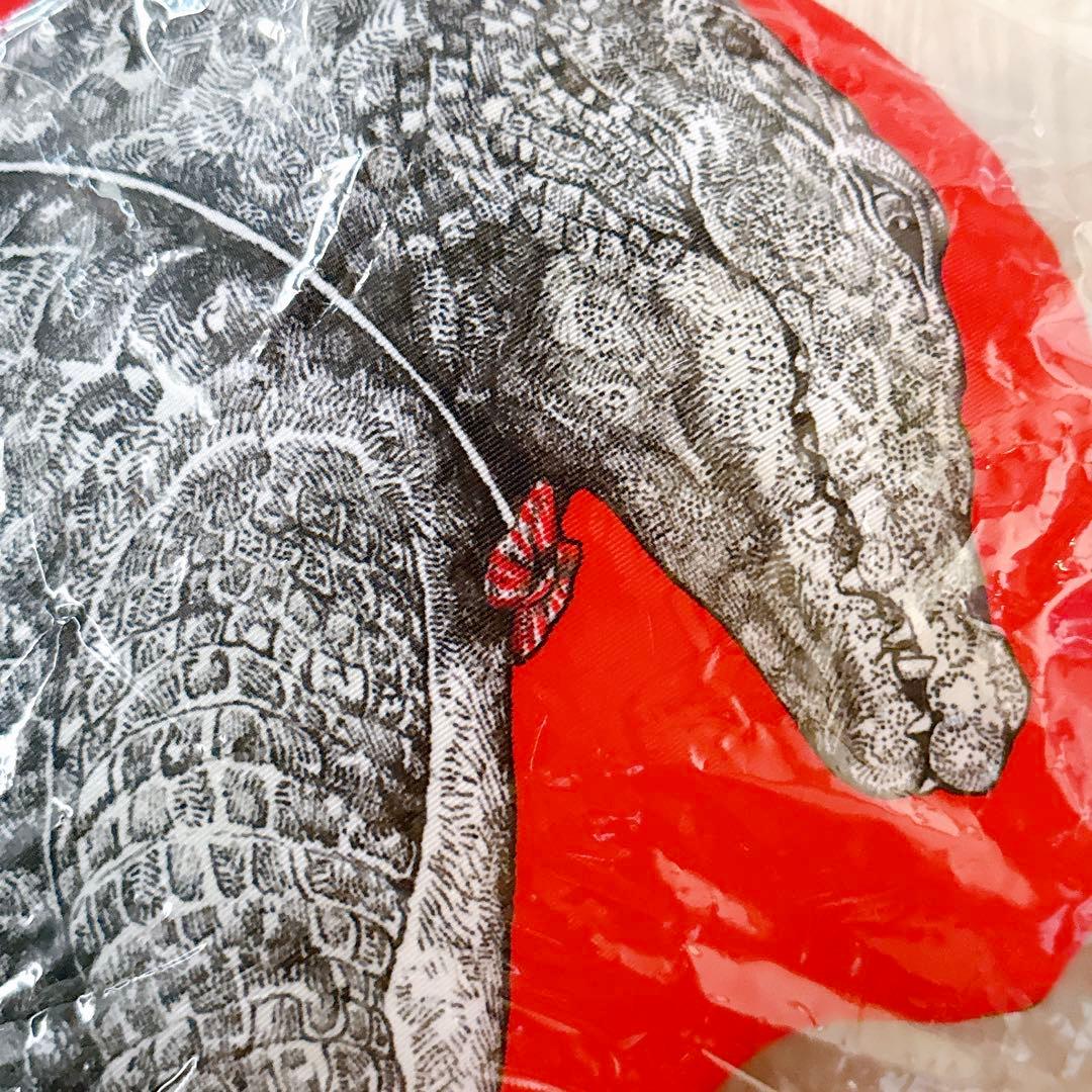 新品 ヒグチユウコ クッション ワニくん ギュスターヴ 鰐 花柄 ボリス