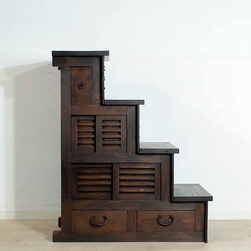 ジャパンヴィンテージ 階段箪笥 古家具 古民家 ZR24361