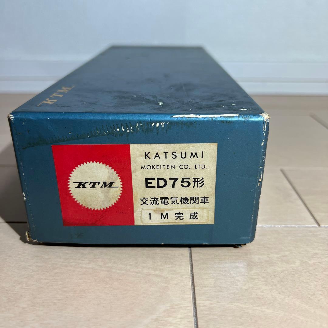 鉄道模型 HOゲージ カツミ 交流電気機関車 ED75形 1M完成 - メルカリ