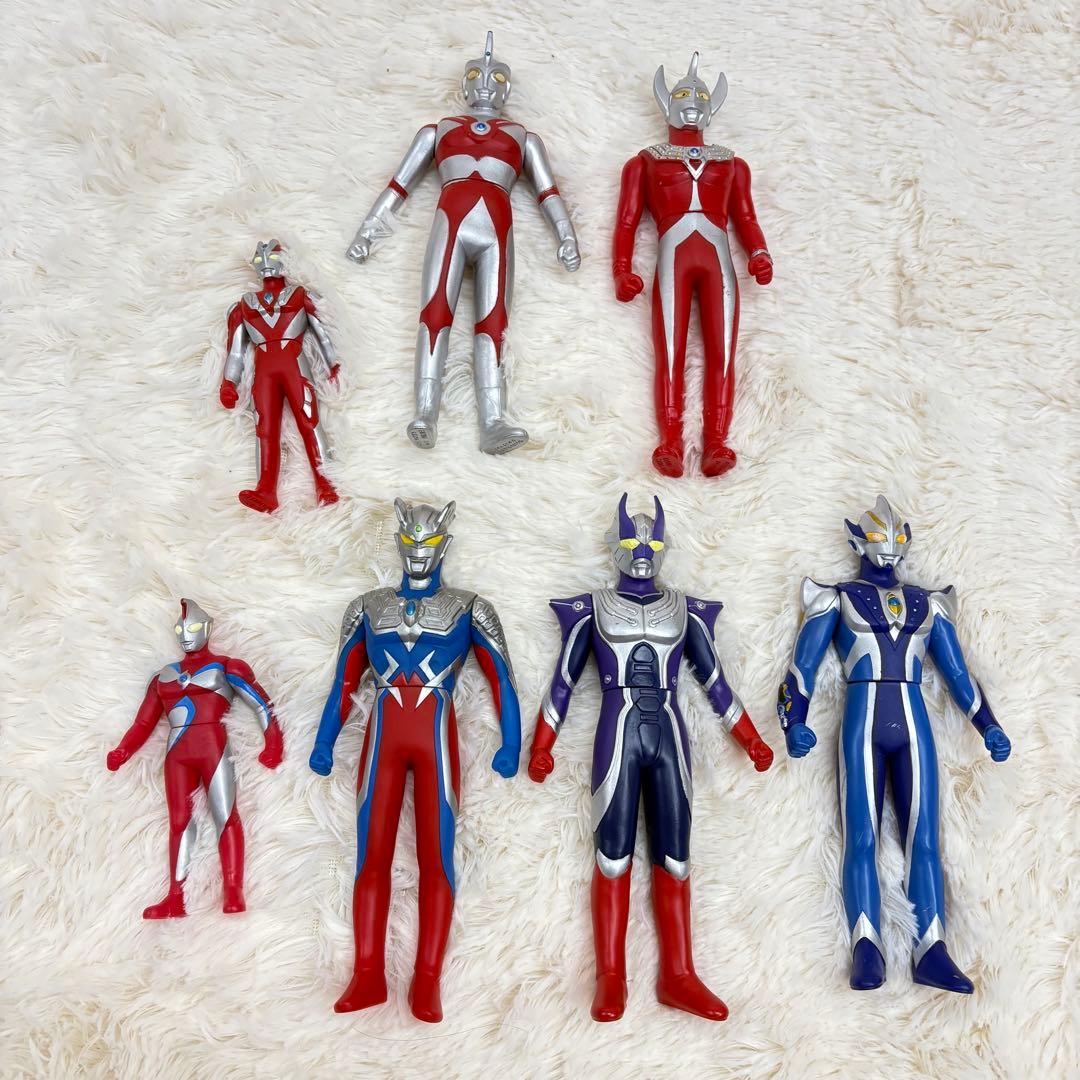 ウルトラマンシリーズ ソフビ 22体set 中古 フィギュア ヒーロー