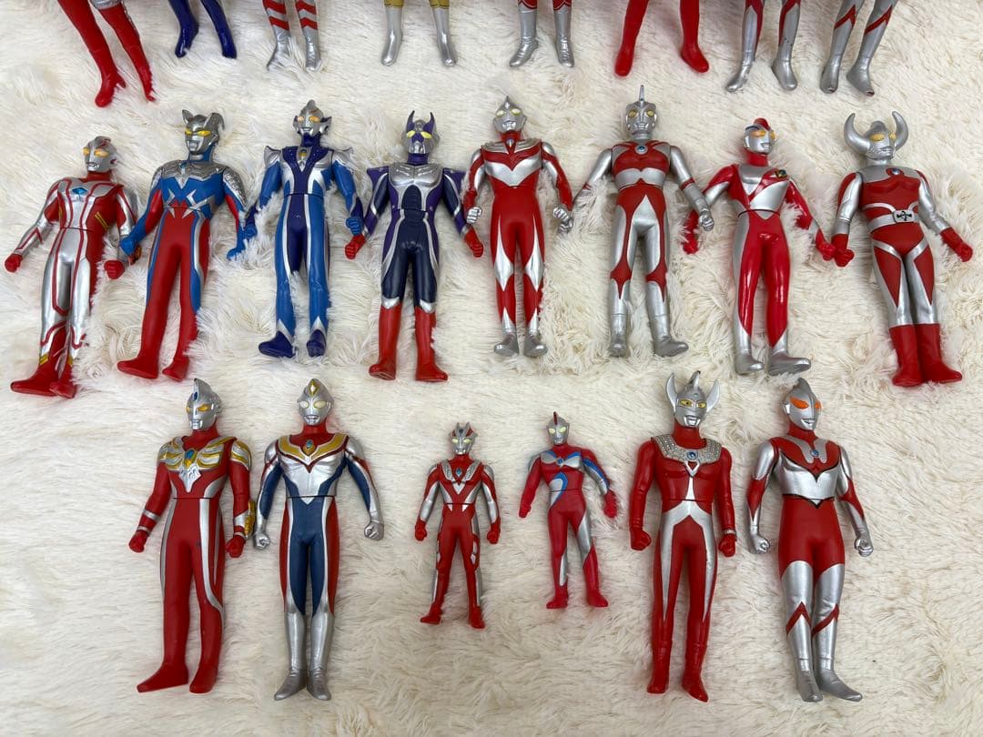 ウルトラマンシリーズ ソフビ 22体set 中古 フィギュア ヒーロー