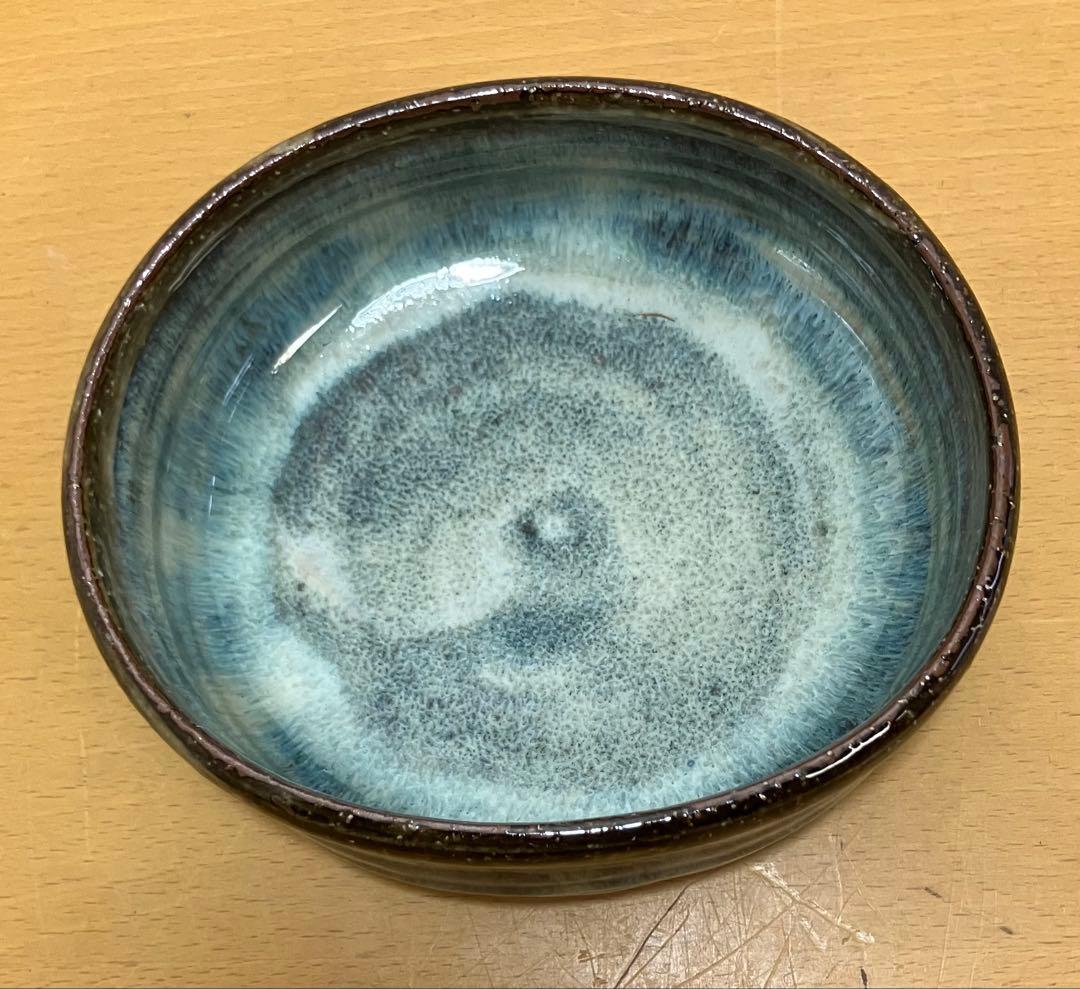 【萩焼】小鉢　山根清玩作　陶器　焼物　工芸品　食器