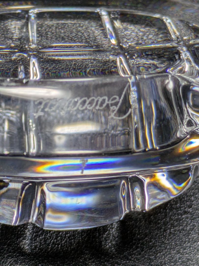 【美品】 バカラ Baccarat カメ 亀 ペーパーウェイト 縁起物