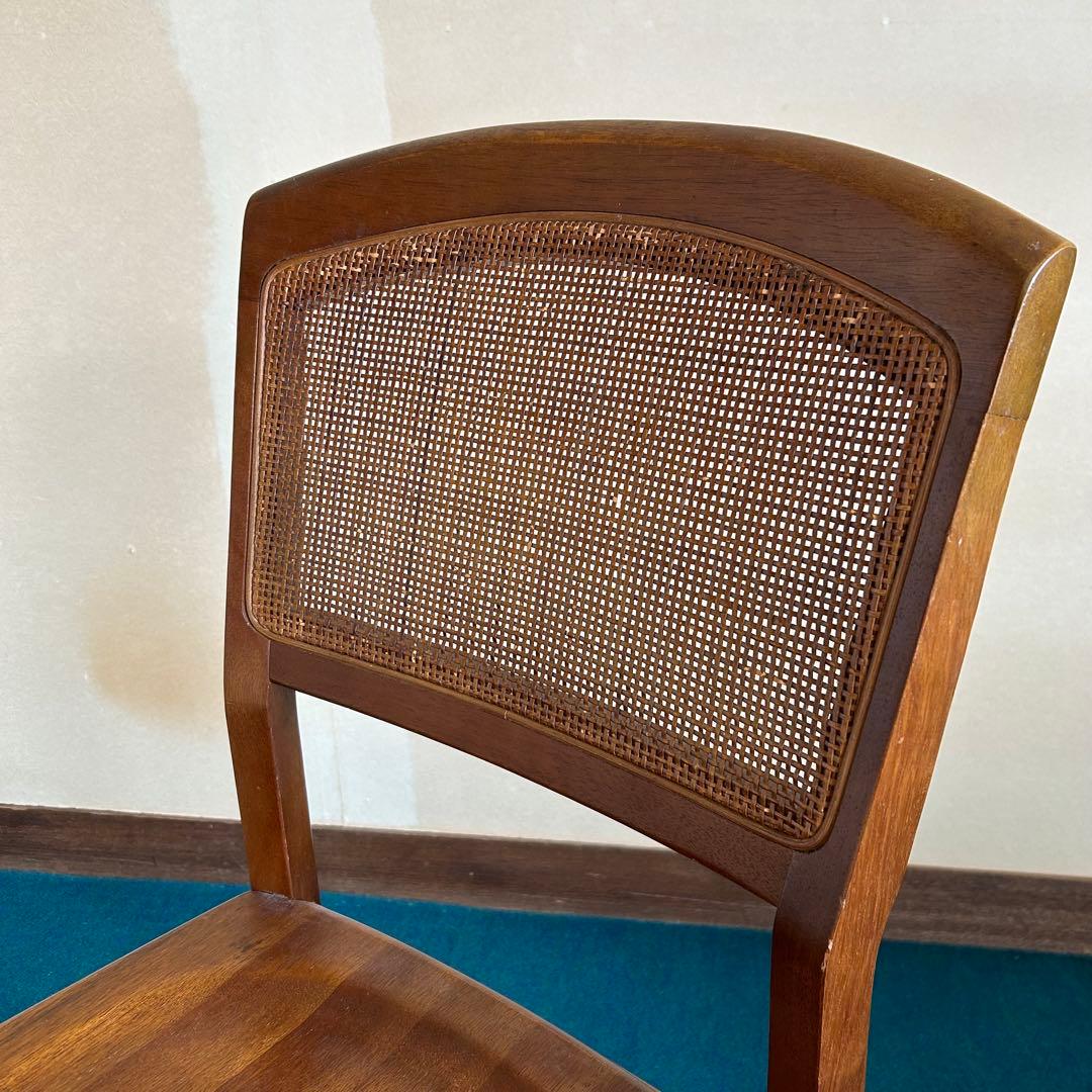 【マルニ】ダイニングチェア ラタン 籐