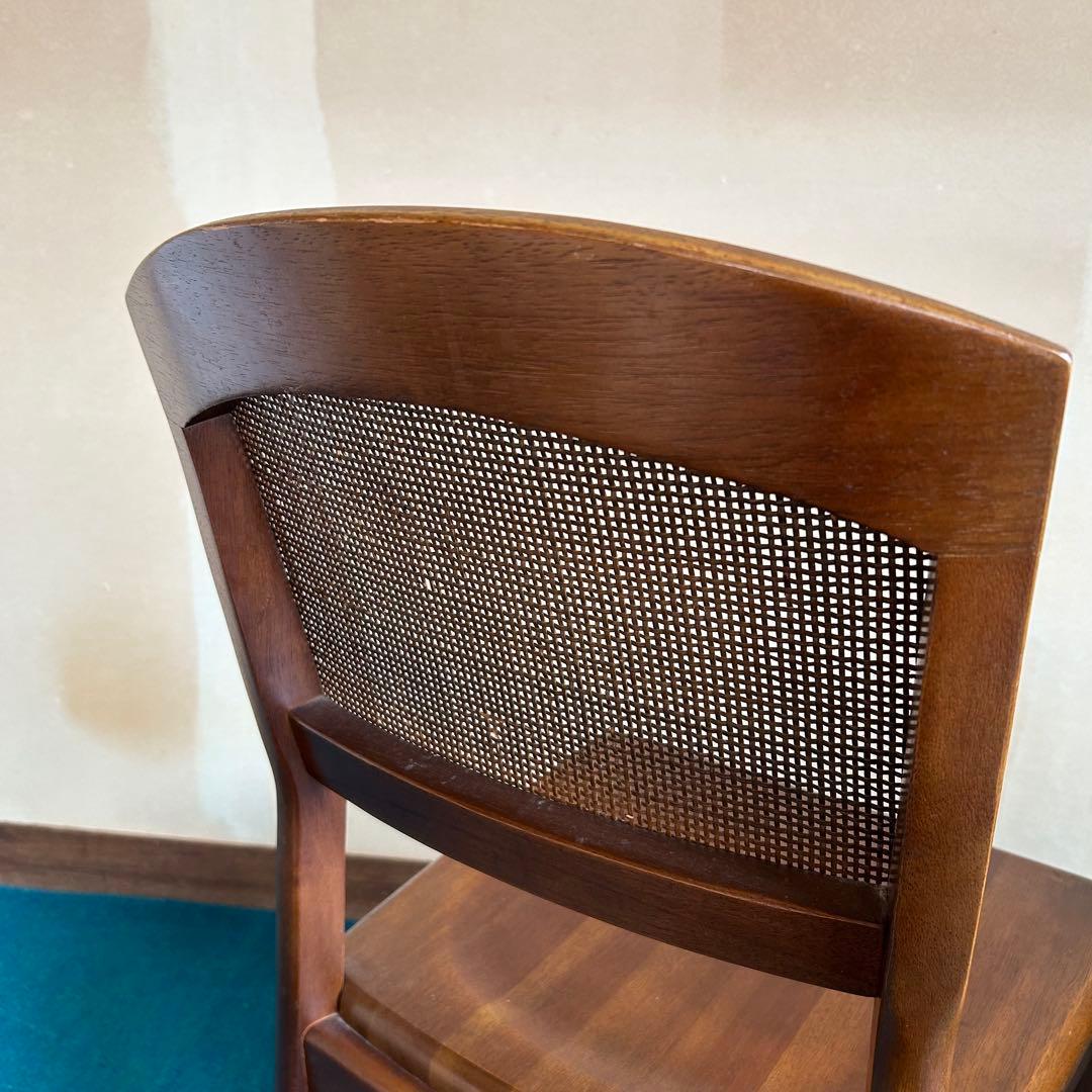 【マルニ】ダイニングチェア ラタン 籐