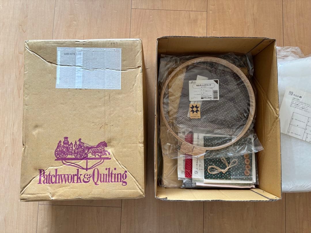日本手芸センター　パッチワーク＆キルティングキット　新パッチワーク講座