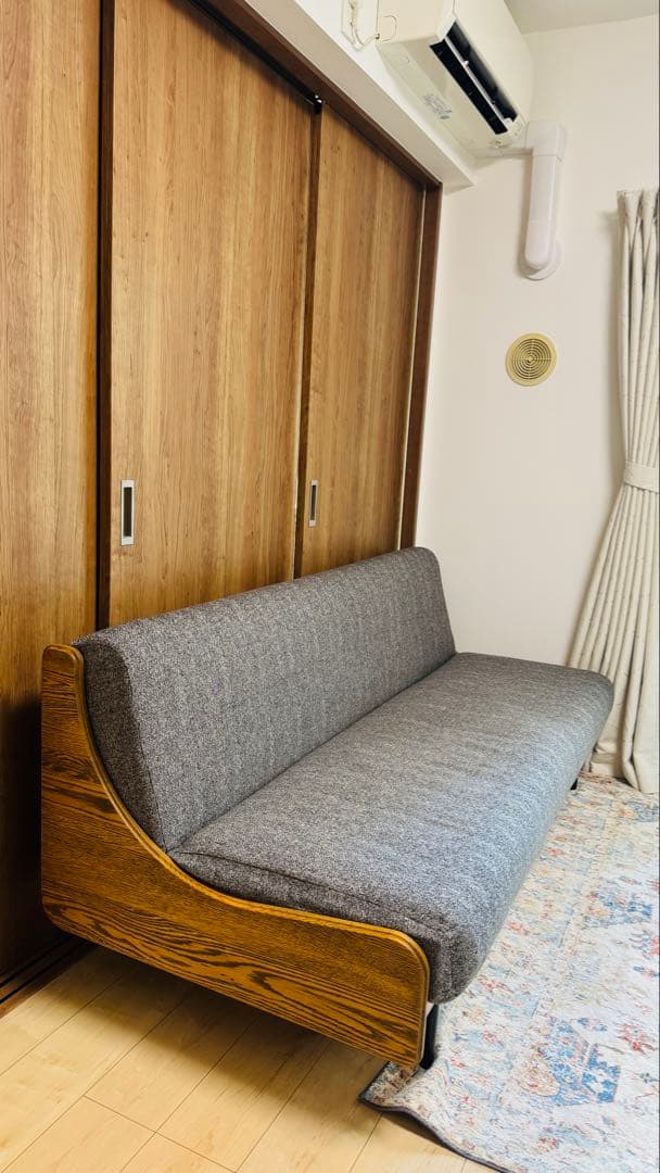 ジャーナルスタンダード　HABITAT ハビタ ソファベッド　グレー