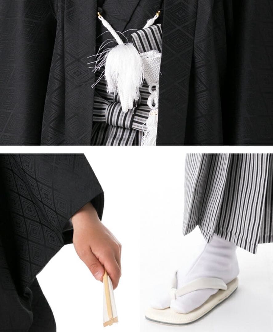 七五三　　5歳　男の子 肩上げ済み