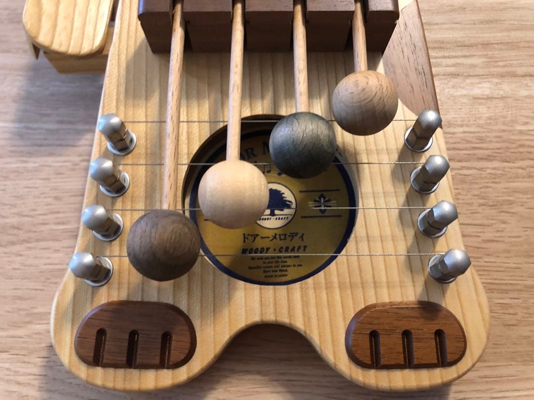 木製ドア・メロディ \"肥猫＃ササキ工芸 旭川クラフト製