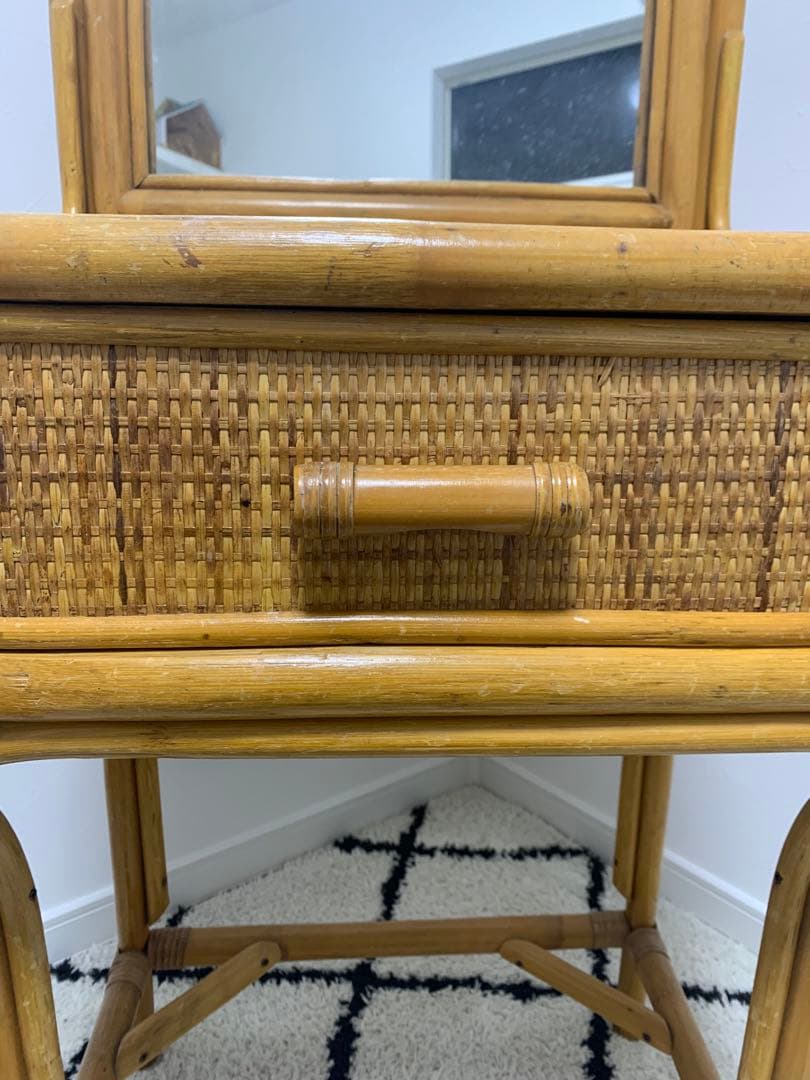 ラタン　ドレッサー