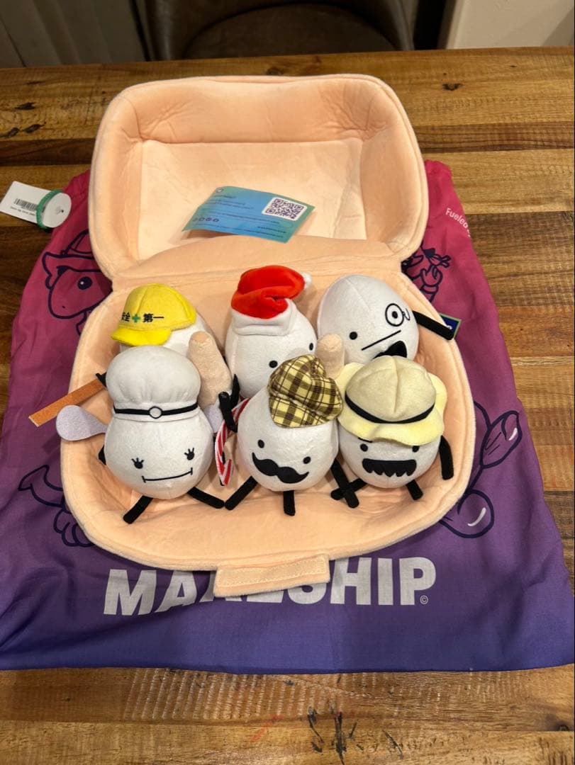 公式正規品】ひみつのおるすばん たまご ぬいぐるみ Roblox 6体セット