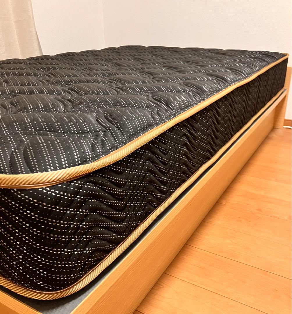【引き取り専用】美品 マットレス セミダブル 日本製　 グランセレクト