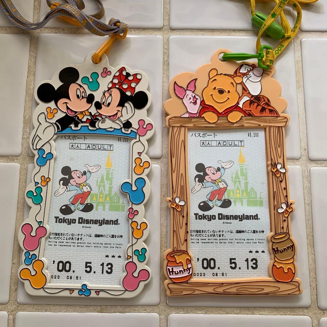 東京ディズニーリゾート パスケース 2個セット 定期入れ ミッキー