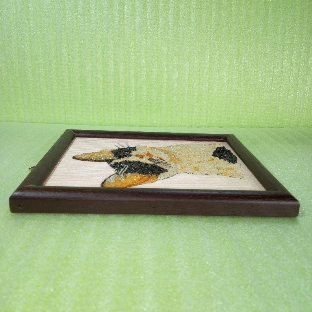 猫の額　ハチワレ　アート　インテリア　オブジェ　レア　希少