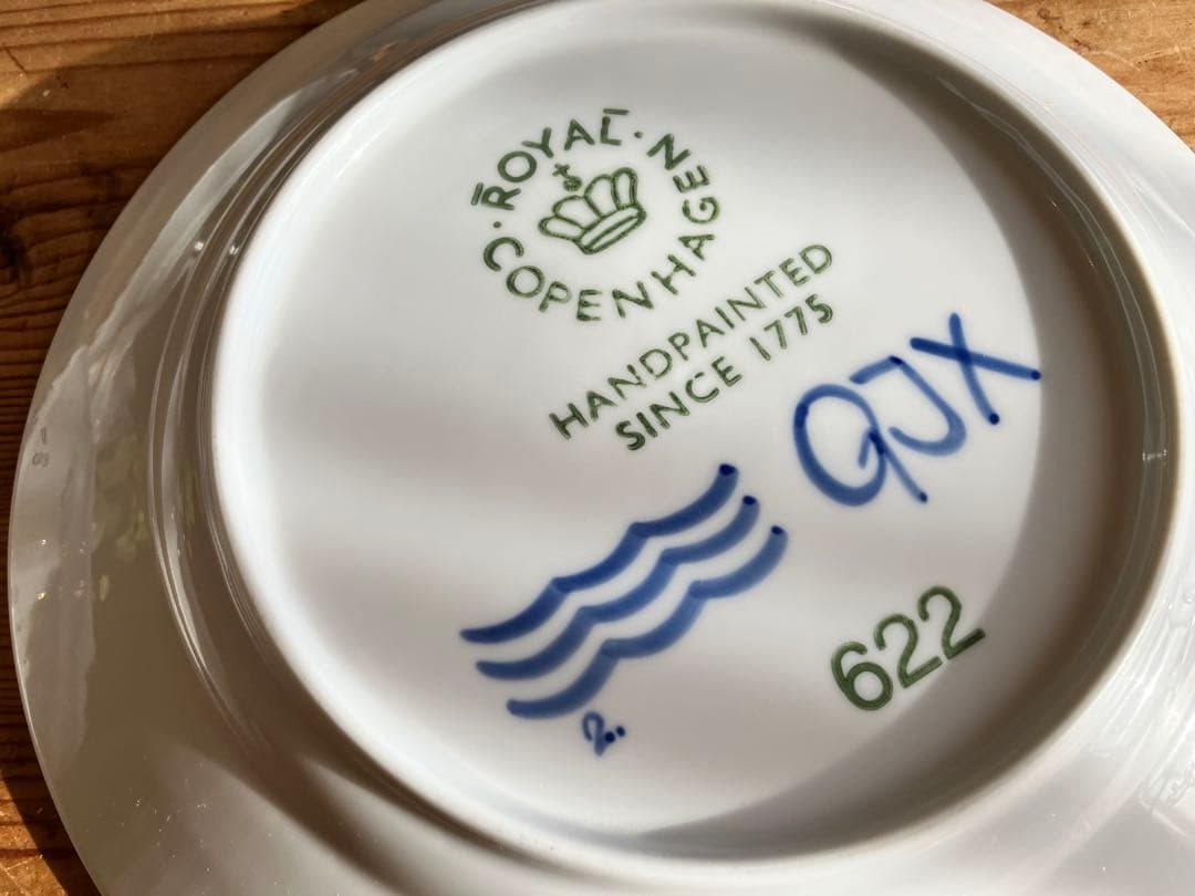 ロイヤルコペンハーゲン　ブルーフルーテッドメガ　22プレート×6