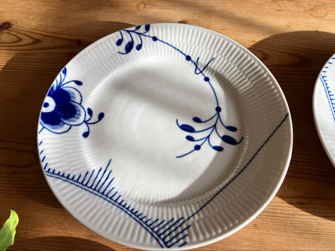 ロイヤルコペンハーゲン　ブルーフルーテッドメガ　22プレート×6